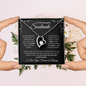 Forever Love Necklace | Soulmate Flowers Black Card