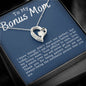 Bonus Mom Thank You | Love Forever Necklace