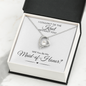 Maid of Honor Forever Love Necklace