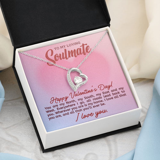 You Are My North Soulmate | Forever Love Necklace