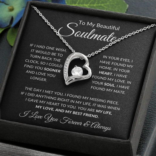 Soulmate In Your Eyes | Forever Love Necklace