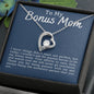 Bonus Mom Thank You | Love Forever Necklace