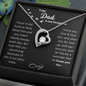 Not Forgotten Forever Necklace Black Card