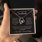 Forever Love Necklace | Soulmate Flowers Black Card