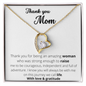 Thank You Mom Forever Love Necklace