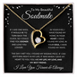 Forever Love Necklace | Soulmate Flowers Black Card