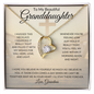 Hope Forever Love Necklace | Granddaughter