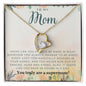 To My Beautiful Mom | Forever Love Necklace