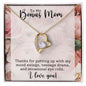 Bonus Mom I Love You | Forever Love Necklace