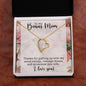 Bonus Mom I Love You | Forever Love Necklace