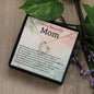 To My Beautiful Mom | Forever Love Necklace