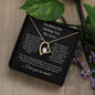 I'm Sorry For Hurting You My Love | Forever Love Necklace