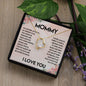 Mommy I Love You |Forever Love Necklace