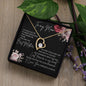 To My Mom Thank You for the Love | Forever Love Necklace