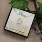 To My Beautiful Mom | Forever Love Necklace