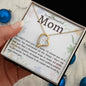To My Beautiful Mom | Forever Love Necklace