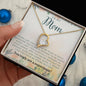 To My Beautiful Mom | Forever Love Necklace