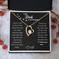Not Forgotten Forever Necklace Black Card