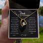 Not Forgotten Forever Necklace Black Card