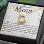 To My Beautiful Mom | Forever Love Necklace