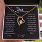 Not Forgotten Forever Necklace Black Card