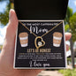 Most Caffeinated Mom | Forever Love Necklace