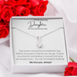 Amazing Daughter Graduation | Alluring Beauty Necklace