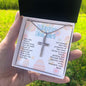 Happy Easter Renewal & Gratitude | Stainless Steel Cross Necklace