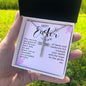 Happy Easter Joy & Peace | Stainless Steel Cross Necklace