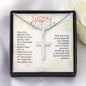 Happy Easter Love & Grace | Stainless Steel Cross Necklace