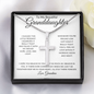 Beautiful Granddaughter Cross | Love Grandma