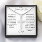 Father In Law | Faith Stainless Steel Cross