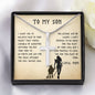 Son Believe Deep in Your Heart | Cross Necklace Love Mom