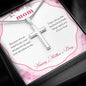 Anchored in Faith | Stainless Steel Cross Necklace