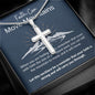Faith Can Move Mountains | Stainless Steel Cross Necklace