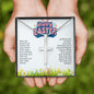 Happy Easter Miracle | Stainless Steel Cross Necklace