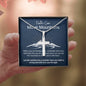 Faith Can Move Mountains | Stainless Steel Cross Necklace