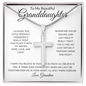 Beautiful Granddaughter Cross | Love Grandma