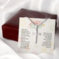 Happy Easter Love & Grace | Stainless Steel Cross Necklace