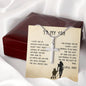 Son Believe Deep in Your Heart | Cross Necklace Love Mom