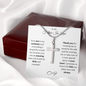 Father In Law | Faith Stainless Steel Cross