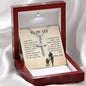 Son Believe Deep in Your Heart | Cross Necklace Love Mom