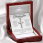 Beautiful Granddaughter Cross | Love Grandma