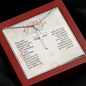 Happy Easter Love & Grace | Stainless Steel Cross Necklace