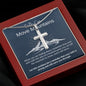 Faith Can Move Mountains | Stainless Steel Cross Necklace