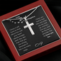 Not Forgotten Stainless Steel Cross Necklace