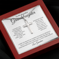 Beautiful Granddaughter Cross | Love Grandma
