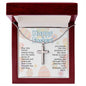 Happy Easter Renewal & Gratitude | Stainless Steel Cross Necklace