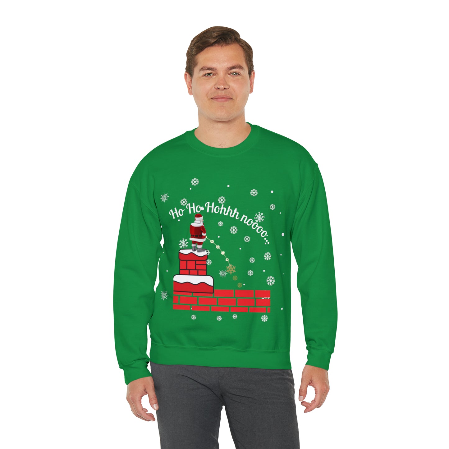 Ho Ho Hooooo No Snow Unisex Funny Crewneck Sweatshirt, Holiday Shirt, Ugly Christmas Shirt, Holiday Gift
