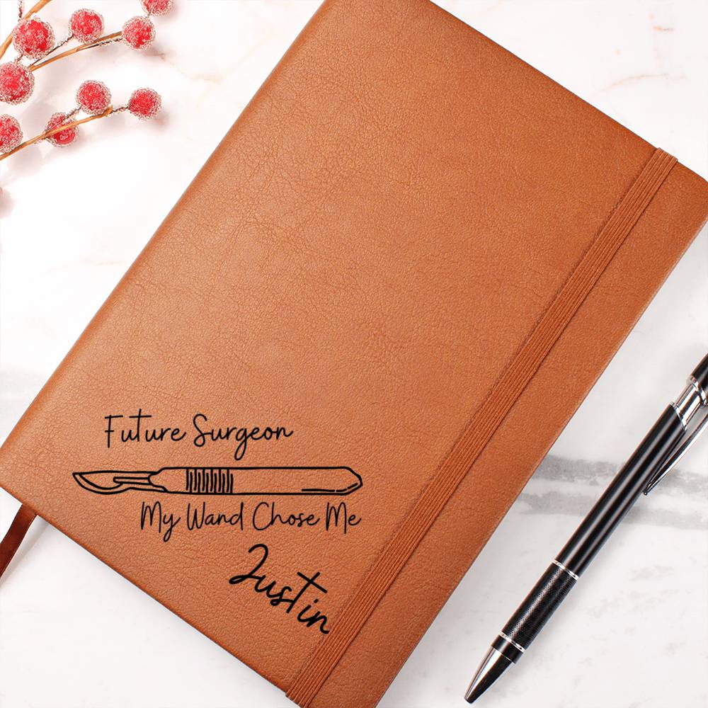 Personalized Future Surgeon Right | Leather Journal